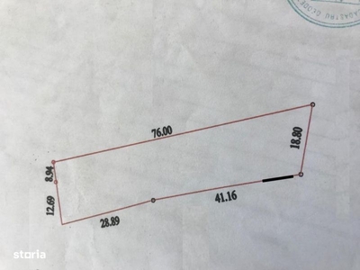 Teren Focsani - strada Valcele - Drum privat - 1286 mp