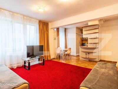 Apartament 3 camere, 70 mp, mobilat modern, zona Piața Mihai Viteazu