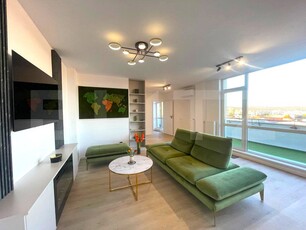 Apartament prima inchiriere, 61 mp, terasa 21 mp, parcare, zona Dorobantilor