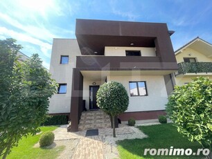 Casă moderna, P+E de 235 mpd, 480 mp teren, gradina amenajata, zona Damila