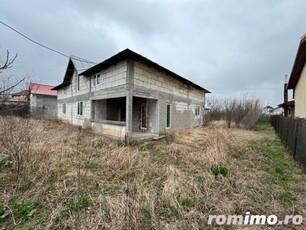 Casă la rosu, 100 mp utili, 1000 mp teren, zona Șimnicu de Sus