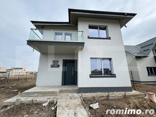 Casă semi-finisată P + E, 119 mp utili, teren 339 mp, Pielești, zona Magnolia