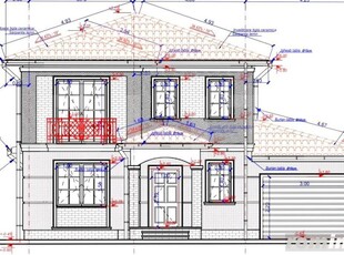 Casa 5 camere stadiu de proiect, teren 1000 mp, 177 mp Dumbravita