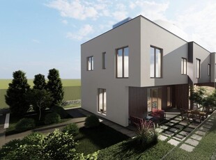 Casa insiruita, 79 mp, FINISATA, 30 mp gradina, 35 mp terasa, zona ACQUA PARK