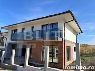 Duplex 4 camere,120 mp utili + 300 mp teren, in localitatea Chinteni