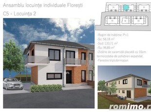 Duplex 99 mp utili, teren 200mp, ansamblu privat, zona Catanelor