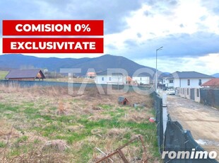 Exclusivitate Teren intravilan 1256mp in zona de case PUZ aprobat