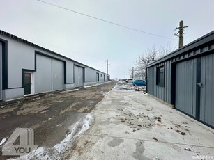 Hală industrială 1000 mp cu teren 3100 mp,curte betonată și pietruită