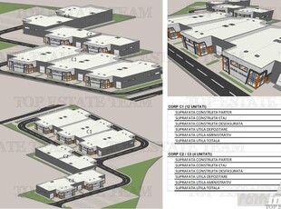 Hala industriala de vanzare Pasajul Oltenitei - Popesti Leordeni