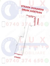 ID 7778 Teren intravilan in Dunavatu de Jos la DRUMUL JUDETEAN