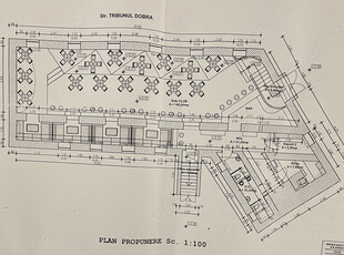 Inchiriere spatiu comercial,200mp spatiu util,demisol,zona Boul Rosu