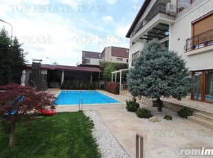 Inchiriere Vila Individuala , 850 mp- piscina, curte 1000 mp- Cartierul Latin- Prelungirea Ghencea