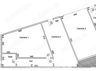 Inchiriez spatiu comercial 140mp, teren 310mp langa Liberty Mall, Trafic Greu