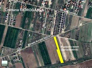 Proprietar vând teren Ciorogarla 7500 mp