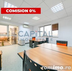 Spatiu birou de inchiriat, 270mp, mobilat, Semicentral, Comision 0%