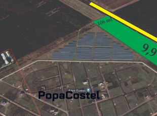 Tartasesti - Dambovita teren intravilan 10 ha deschidere 158 ml