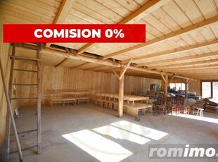 Teren 1335 mp cu cabana din lemn in zona montana Comision 0%