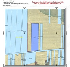 Teren Com.PODARI, jud. Dolj, 48425 mp, extravilan