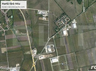 Teren cu suprafață de 2,6 ha, zona Aeroport