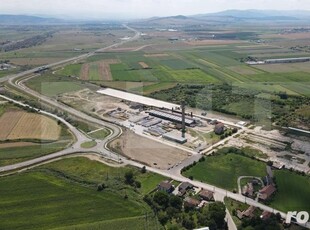 Teren intravilan, 10000 mp, zona industrială Teiuș - Blaj ieșire de pe A10