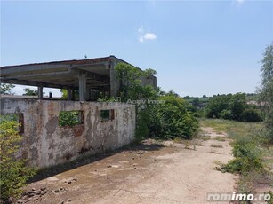 Teren intravilan 1,59 Ha+constructii industriale si edilitare Vin-Alcool Grebanu