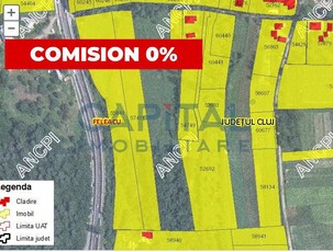 Teren intravilan de vanzare cu Autorizatie de constructie, Feleacu