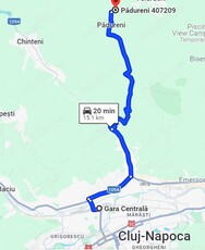 Teren intravilan Padureni Ideal investitie sau constructie, la 14 km de Cluj