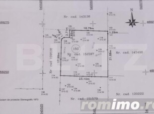 Teren intravilan pentru casa individuala, 517mp, Stupini