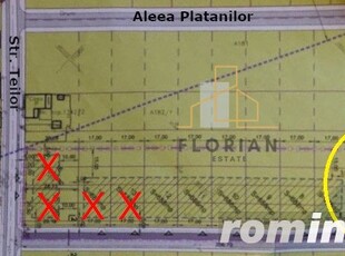 Teren Intravilan Servicii- Giarmata-Vii -str. Teilor- Comision 0%