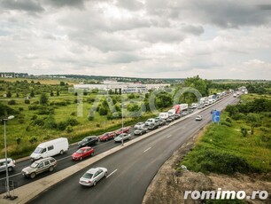 Teren intravilan un hectar de vanzare in parcul Industrial Selimbar