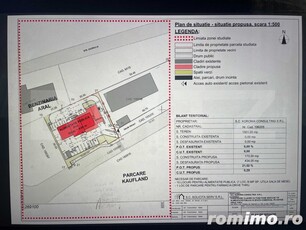 Teren intravilan, zona Kaufland Nufarul cu autorizatie constructie Drive Thru