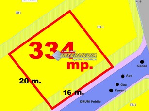 Teren intravilan de vanzare 500mp Alba Micesti cu toate utilitatile