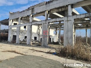 Vanzare depozit hala spatiu industrial platforma betonata Giulesti - Chitila Triaj, Bucuresti.