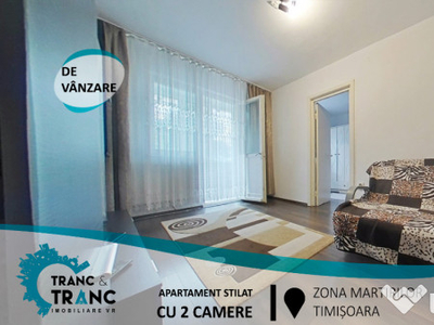 Apartament stilat cu 2 camere,în zona Martirilor(ID:28364)