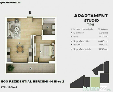 BONUS Mobila Bucatarie | 2 Cam | Metrou Berceni - EGO Rez...