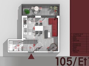 (Ap.105/11/12) 3 camere duplex - Titan - Liviu Rebreanu - Metrou Titan - Estimobiliar