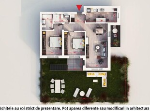 (AP.11/P/BL1) FINALIZAT 3 camere cu gradina Titan - Pallady - Metrou Teclu - Estimobiliar