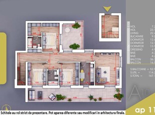 (AP.115/10/A) Duplex 4 camere Theodor Pallady - Metrou Teclu - Estimobiliar