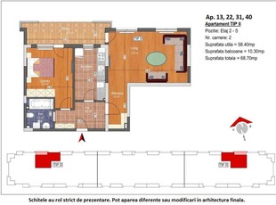 (AP.13/1/BL1) FINALIZAT 2 camere Titan - Pallady - Metrou Teclu - Estimobiliar