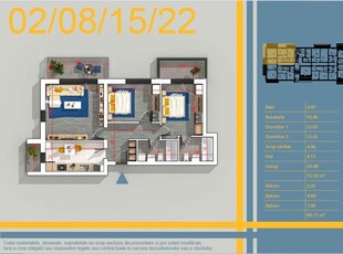 (AP.2/P) 3 camere Titan - Theodor Pallady - Metrou Teclu - Estimobiliar