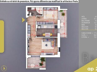 (Ap.29/2/B) 2 camere Titan - Pallady - Metrou Nicolae Teclu - Estimobiliar