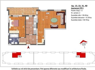 (AP.40/5/BL1) FINALIZAT 2 camere Titan - Pallady - Metrou Teclu - Estimobiliar