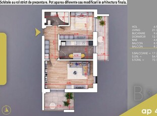 (Ap.44/3/B) 2 camere Titan - Pallady - Metrou Nicolae Teclu - Estimobiliar