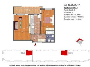 (AP.47/5/BL1) FINALIZAT 2 camere Titan - Pallady - Metrou Teclu - Estimobiliar