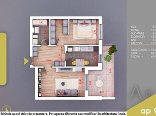 (Ap.92/8/A) 2 camere Titan - Pallady - Metrou Nicolae Teclu - Estimobiliar