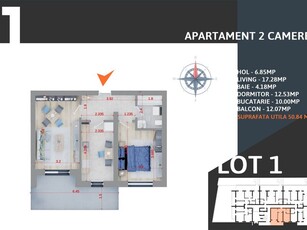 Apartament 2 camere Titan, Th. Pallady, Metrou Teclu (15 min