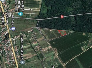 Teren intravilan 5000mp deschidere 65ml la Padurea Snagov