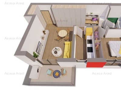 Apartament NOU 2 camere ARED RED9 - Comision 0%