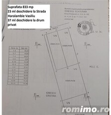 Teren 833 mp - Bucium - in spatele cartierului IC Bratianu