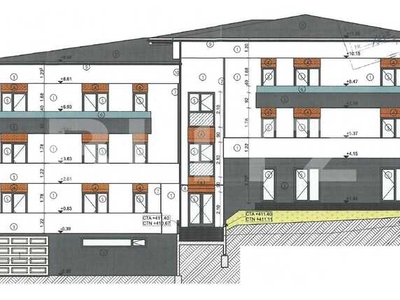 Apartament in imobil tip vila, 5 camere, 177 mp utili, 87 mp terase, garaj cu boxa, in zona Bazei Sportive 